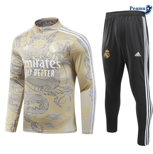 Scelta Tuta Calcio Bambino Real Madrid special giallo clair 2024-2025