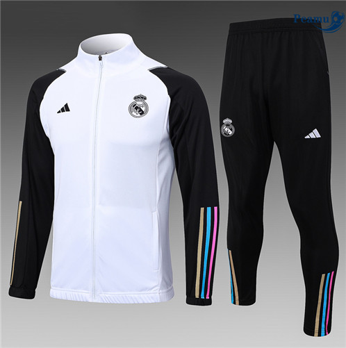 Acquista Tuta Calcio - Giacca Bambino Real Madrid Bianco 2024-2025
