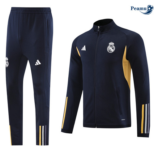 Offrire Tuta Calcio giacca Real Madrid Blu Reale 2024-2025