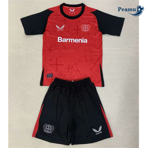 Grossista Maglia Calcio Bayer leverkusen Bambino Prima 2024-2025