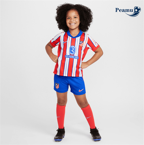 Fornire Maglia Calcio Atletico Madrid Bambino Prima 2024-2025