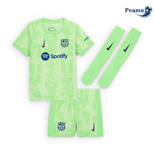 Sconto Maglia Calcio Barcellona Bambino Terza 2024-2025