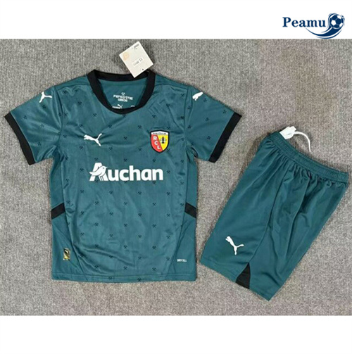 Vendere Maglia Calcio Lens Bambino Seconda 2024-2025