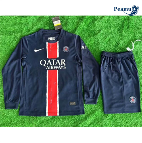 Saldi Maglia Calcio PSG Bambino Prima Manica lunga 2024-2025