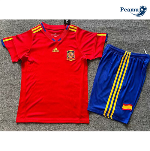 Creare Classico Maglie Spagna Bambino Prima 2010