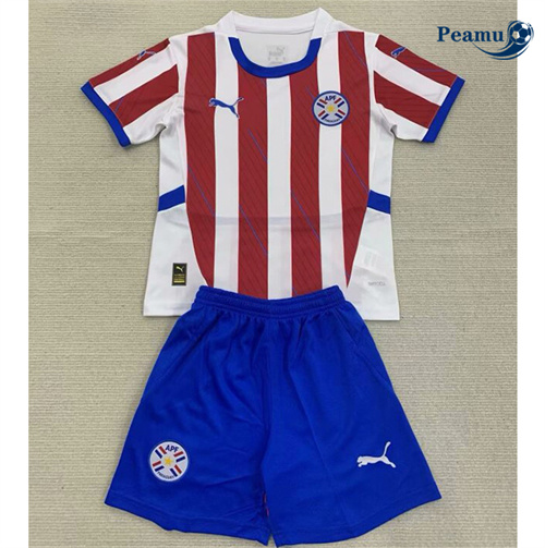 Creare Maglia Calcio Paraguay Bambino Prima 2024-2025