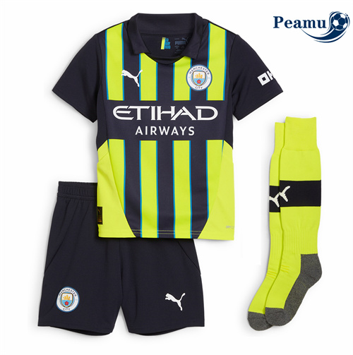 Prezzo Maglia Calcio Manchester City Bambino Seconda 2024-2025