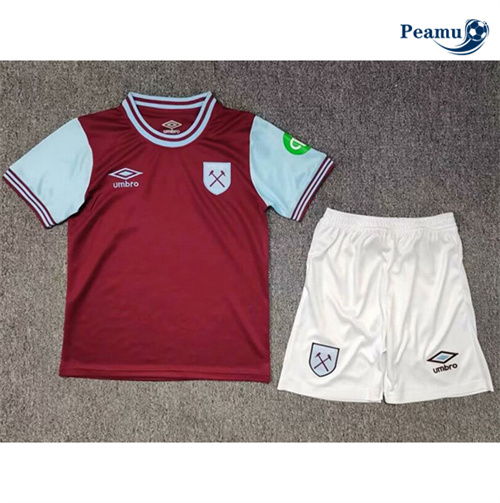 Offrire Maglia Calcio West Ham Bambino Prima 2024-2025