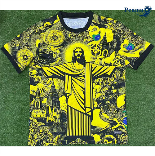 Vendere Maglia Calcio Brasile Edizione speciale giallo 2024-2025