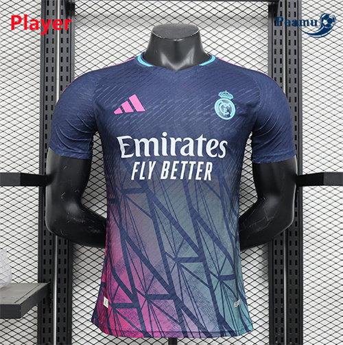 Grossista Maglia Calcio Player Real Madrid speciale Blu 2024-2025