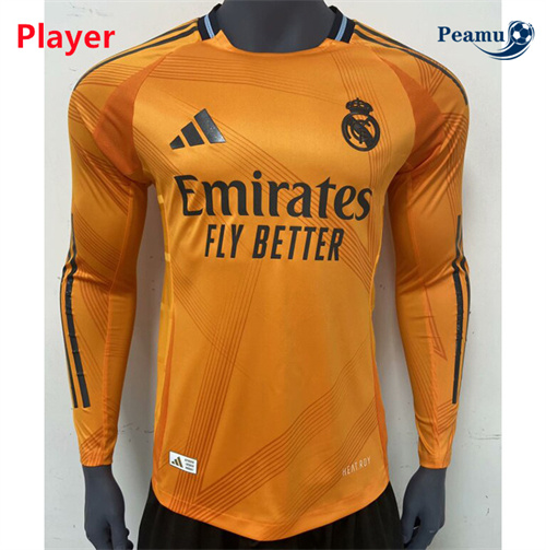 Nuovo Maglia Calcio Player Real Madrid Terza Manica lunga 2024-2025