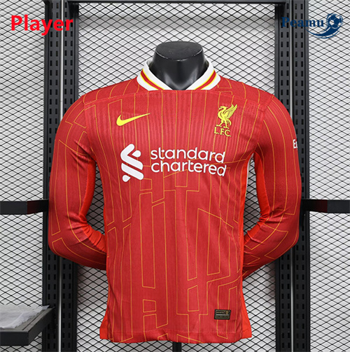 Scelta Maglia Calcio Player Liverpool Prima Manica lunga 2024-2025