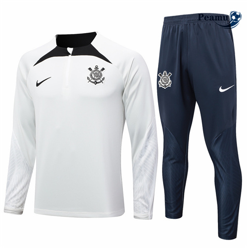 Creare Tuta Calcio Corinthians grigio chiaro 2024-2025