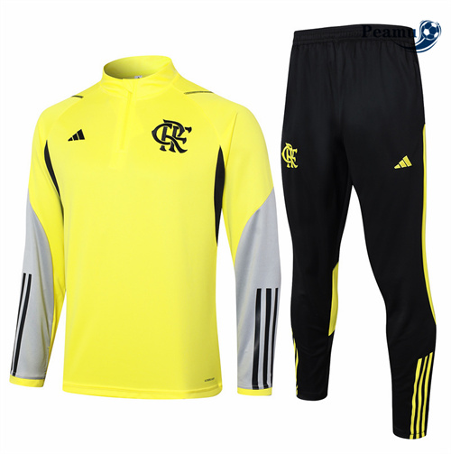 Promozionale Tuta Calcio Flamengo giallo 2024-2025