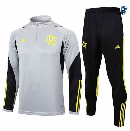 Acquistare Tuta Calcio Flamengo grigio chiaro 2024-2025