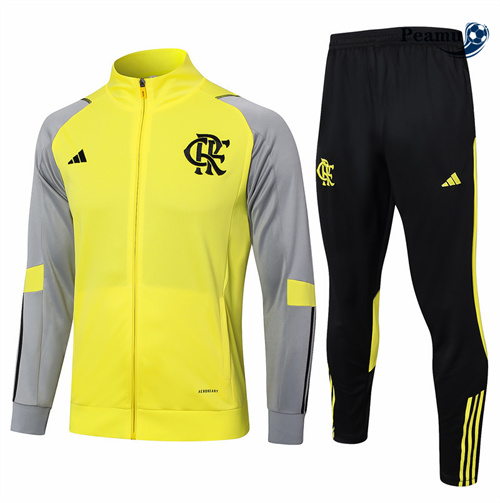 Vendere Tuta Calcio giacca Flamengo giallo 2024-2025