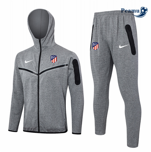 Creare Tuta Calcio a vento Atletico Madrid grigio 2024-2025