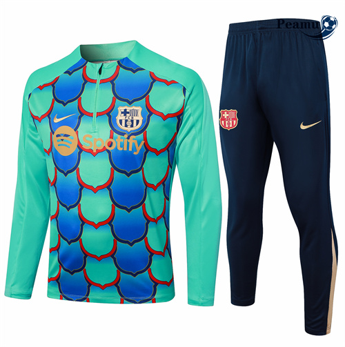 Acquista Tuta Calcio Barcellona verde 2024-2025