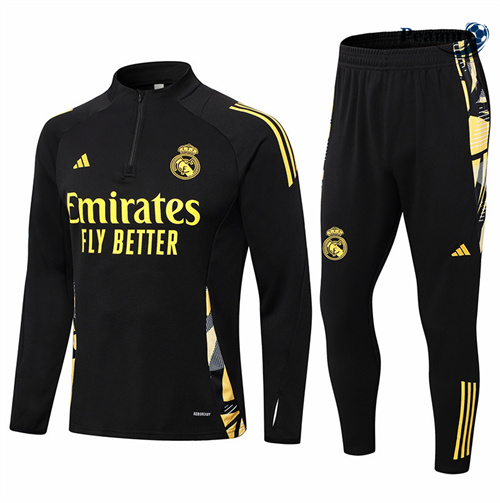Acquistare Tuta Calcio Real Madrid Nera 2024-2025