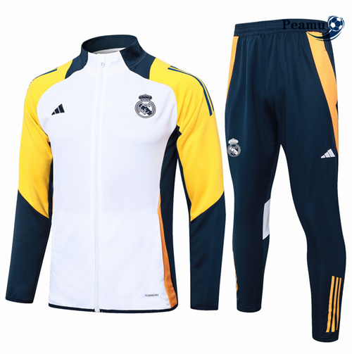 Collezione Tuta Calcio giacca Real Madrid Bianco 2024-2025