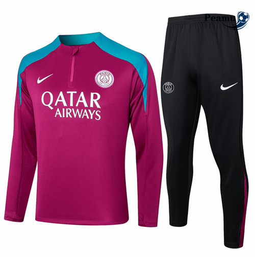 Promozionale Tuta Calcio PSG Rosa 2024-2025