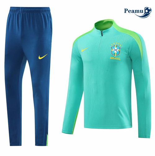 Grossista Tuta Calcio Brasile verde 2024-2025