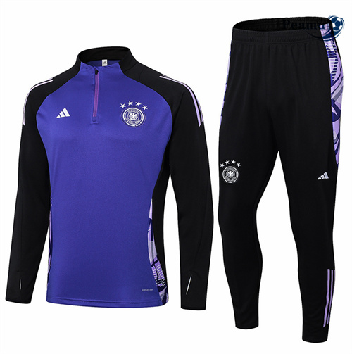 Collezione Tuta Calcio Germania Viola 2024-2025