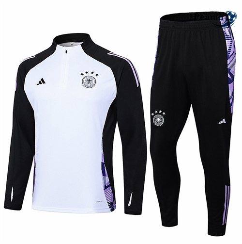 Nuove Tuta Calcio Germania Bianco 2024-2025