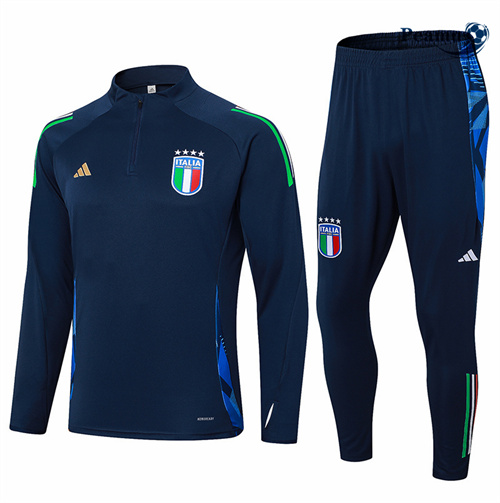 Vendere Tuta Calcio Italia Blu navy 2024-2025