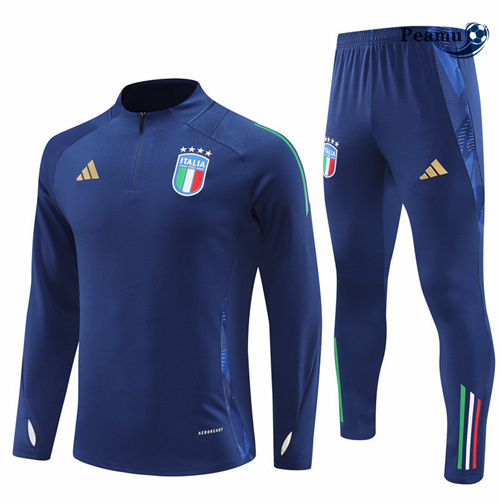 Negozio Tuta Calcio Italia Blu navy 2024-2025