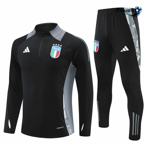 Grossista Tuta Calcio Italia Nera 2024-2025