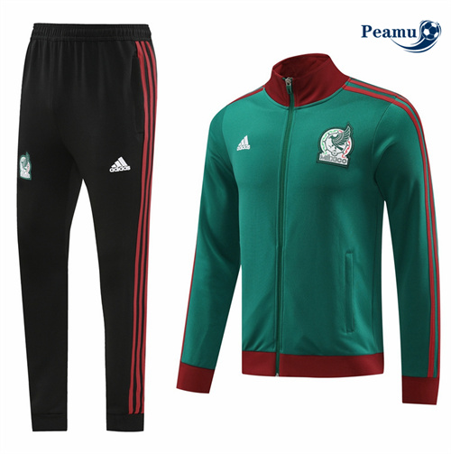 Collezione Tuta Calcio giacca Messico verde 2024-2025