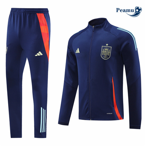 Shopping Tuta Calcio giacca Spagna Blu navy 2024-2025