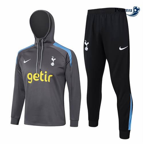 Acquistare Tuta Calcio - Felpa con cappuccio Tottenham Hotspur grigio 2024-2025