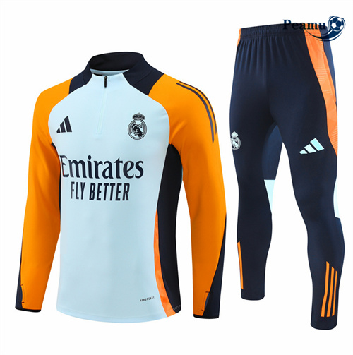 Vendita Tuta Calcio Bambino Real Madrid Blu 2024-2025