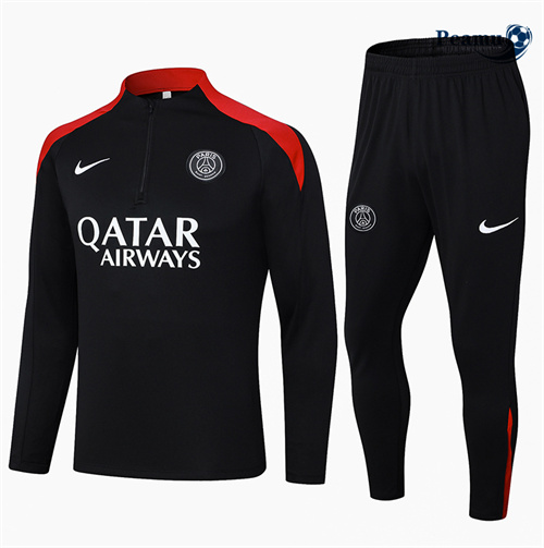 Acquistare Tuta Calcio Bambino PSG Nera 2024-2025