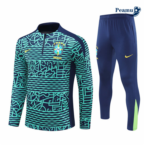 Acquista Tuta Calcio Bambino Brasile cielo blu 2024-2025