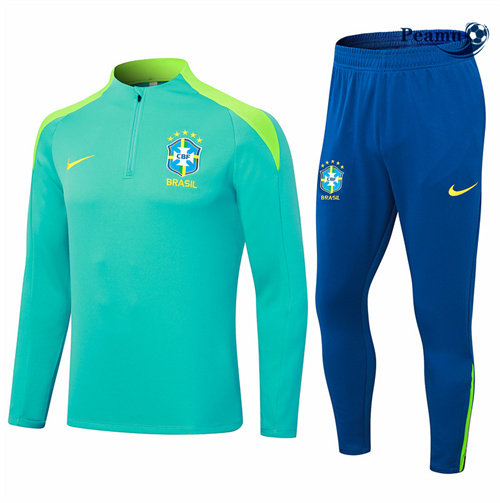 Acquistare Tuta Calcio Bambino Brasile verde 2024-2025