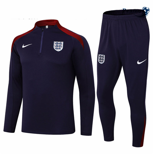 Fornire Tuta Calcio Bambino Inghilterra Blu navy 2024-2025
