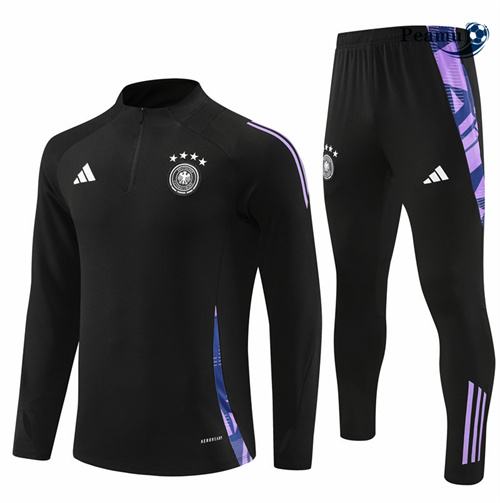 Acquista Tuta Calcio Bambino Allemagne Nera 2024-2025