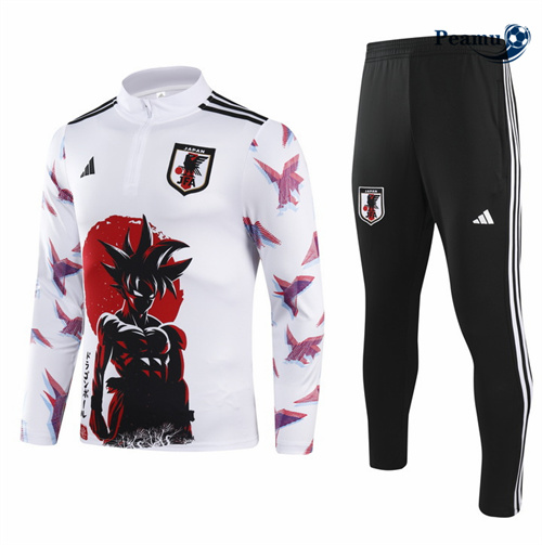 Sconto Tuta Calcio Bambino Giappone Bianco 2024-2025
