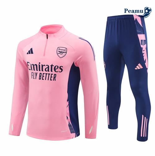 Collezione Tuta Calcio Bambino Arsenal Rosa 2024-2025