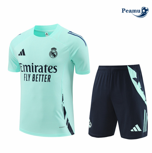 Prezzo Kit Maglia Formazione Real Madrid + Pantaloncini cielo blu 2024-2025