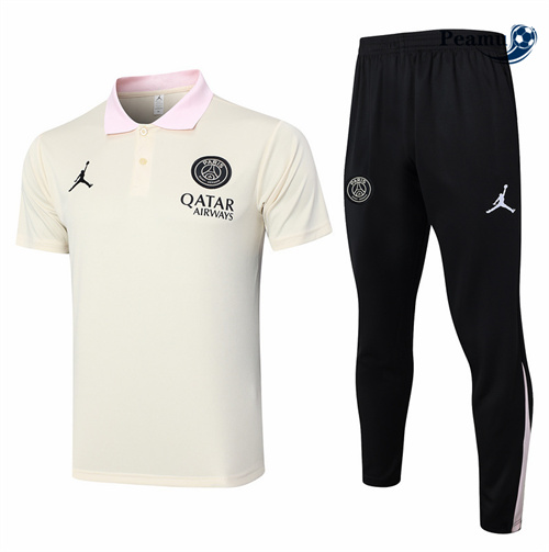 Prezzo Kit Maglia Formazione Paris Polo + Pantaloncini giallo 2024-2025