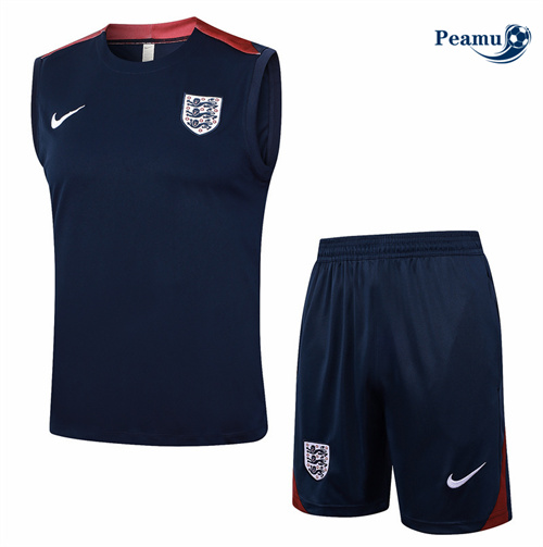 Shopping Kit Maglia Formazione Inghilterra Canotta + Pantaloncini Blu navy 2024-2025