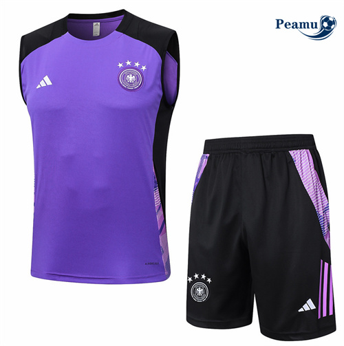Prezzo Kit Maglia Formazione Germania Canotta + Pantaloncini Viola 2024-2025