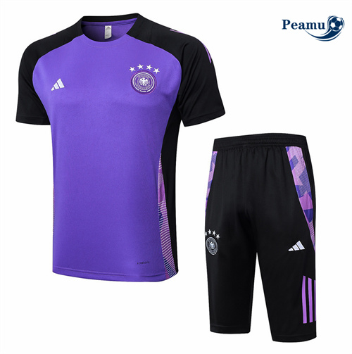 Promozionale Kit Maglia Formazione Germania + Pantaloncini Viola 2024-2025