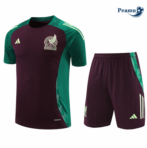 Comperare Kit Maglia Formazione Messico + Pantaloncini Brun 2024-2025