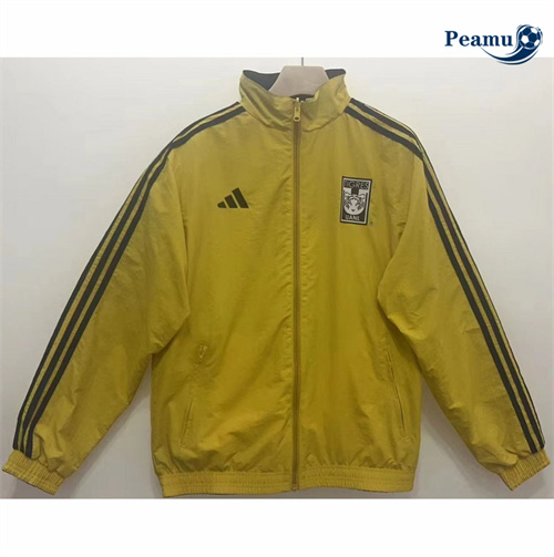 Saldi Trench Coat Reversible Tigres UANL giallo 2024-2025