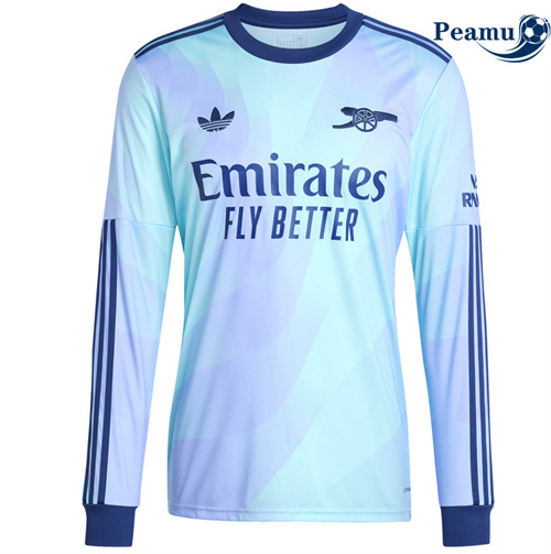 Maglia Calcio Arsenal Terza Manica lunga 2024-2025